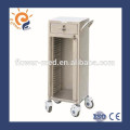 FC-43 Hospital Stainless Steel Case History Folder Trolley